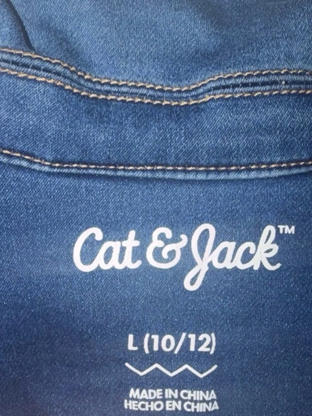 Girls Jackets. Denim Jean Jacket & Fleece Shacket. Youth 10/12. Gently Worn